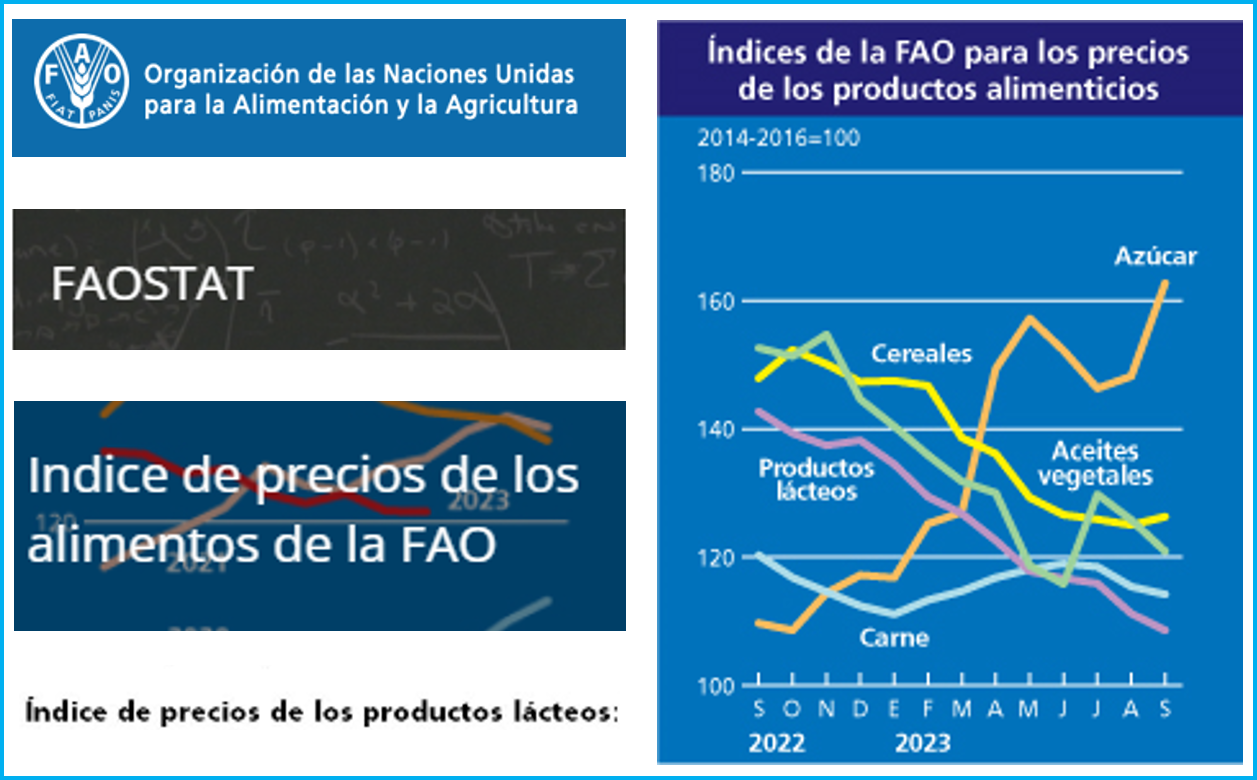 Ocla Indice De Precios De Los L Cteos De Fao